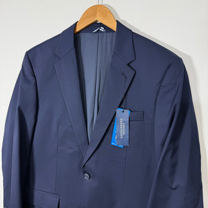 SADDLEBRED MOTION STRETCH WRINKLE RESISTANT STRETCH FABRIC BLAZER BRAND NEW NAVY BLUE COLOUR