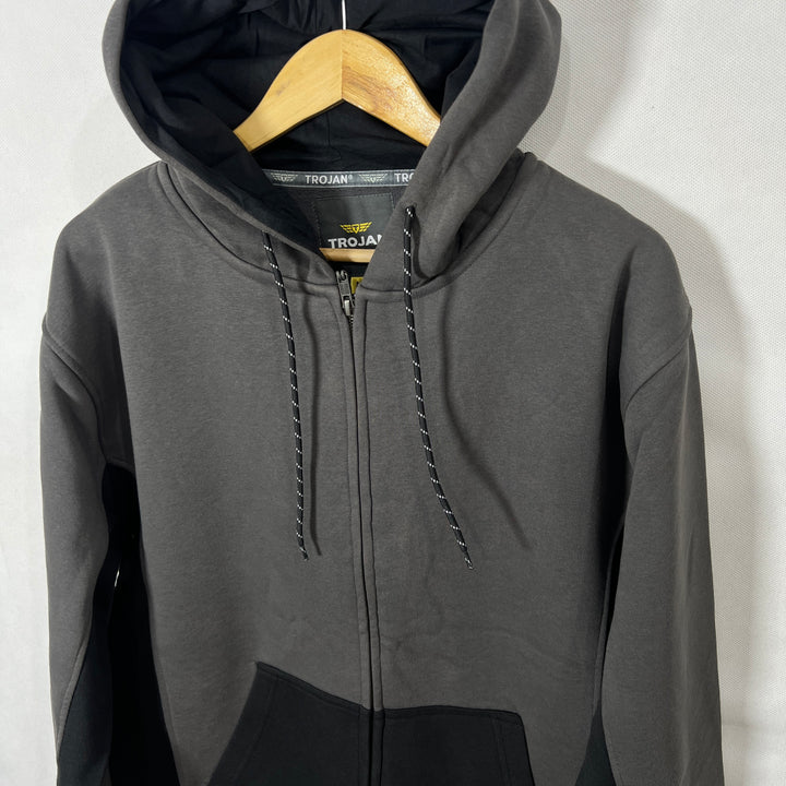 TROJAN SWEAT JACKET INNER FLEECE WITH HOOD