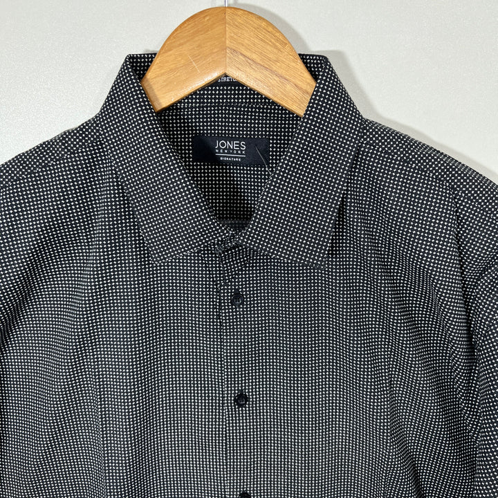 JONES NEW YORKE CASUAL COTTON SHIRT WITH STRETCH
