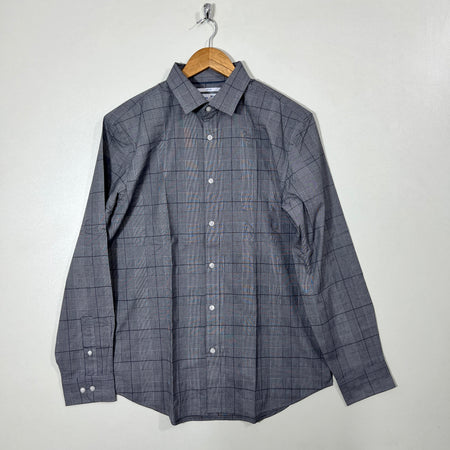 OLD NAVY NON IRON CASUAL COTTON SHIRT WITH STRETCH