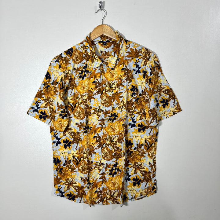 KIABI SAFARI COLLAR HALF SLEEVES SHIRT