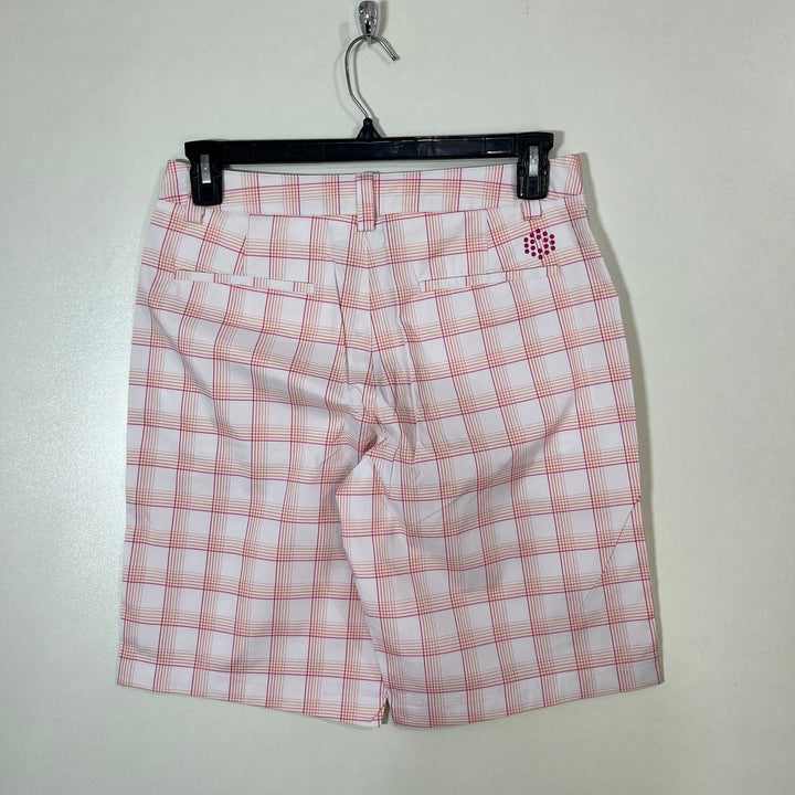 PUMA CHECKERED GOLF SHORT