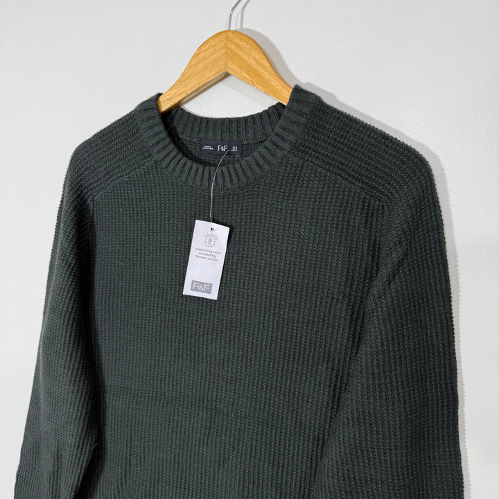 F&F KNITWEAR SWEATER BRAND NEW GREEN COLOUR