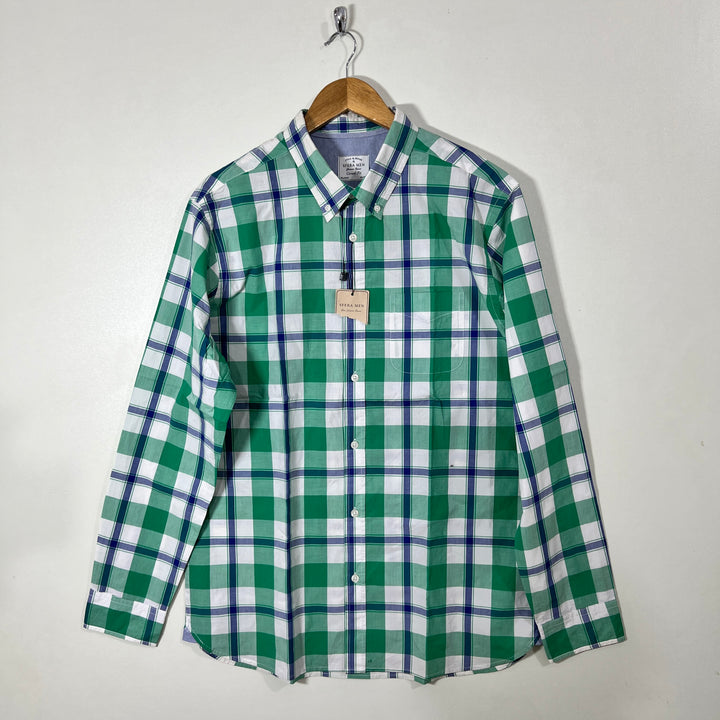 SFERA MEN BUTTON DOWN CASUAL COTTON SHIRT BRAND NEW