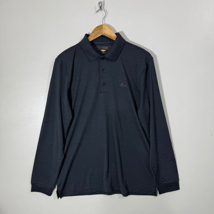 GREG NORMAN LONG SLEEVES SPORT POLO TSHIRT