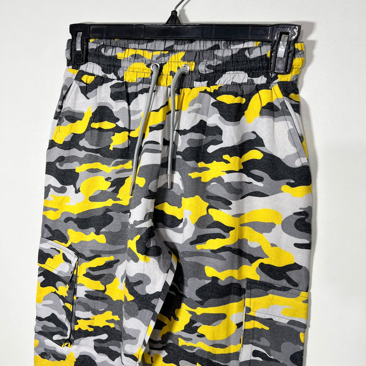 BOOHOO MAN CAMOUFLAGE CARGO JOGGER PANT