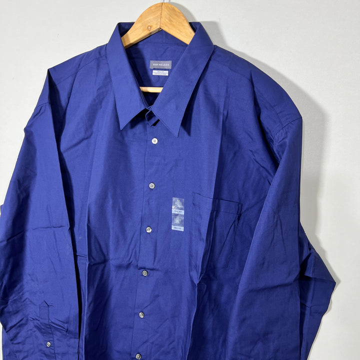 VAN HEUSEN TALL FIT WRINKLE FREE FORMAL SHIRT BRAND NEW
