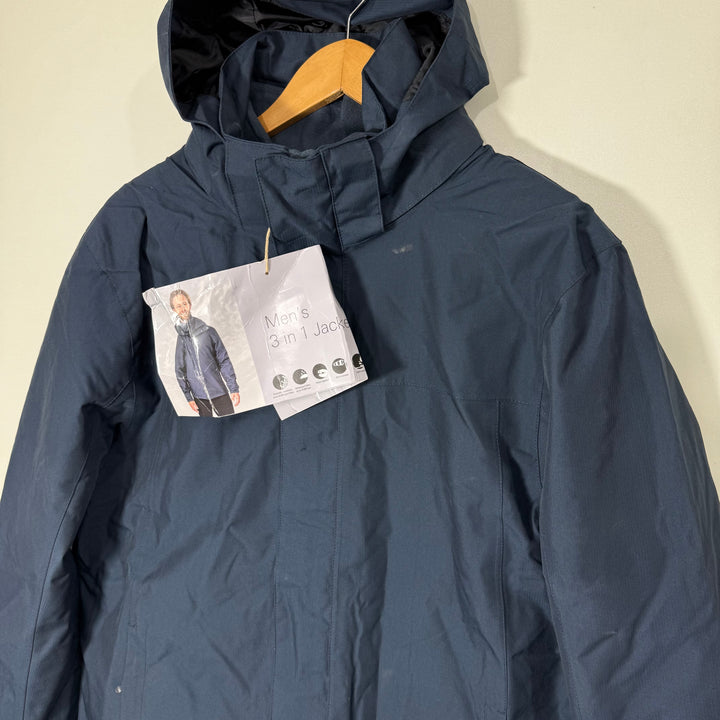 CRANE WINDBREAKER JACKET BRAND NEW INNER FLEECE BLUE COLOUR