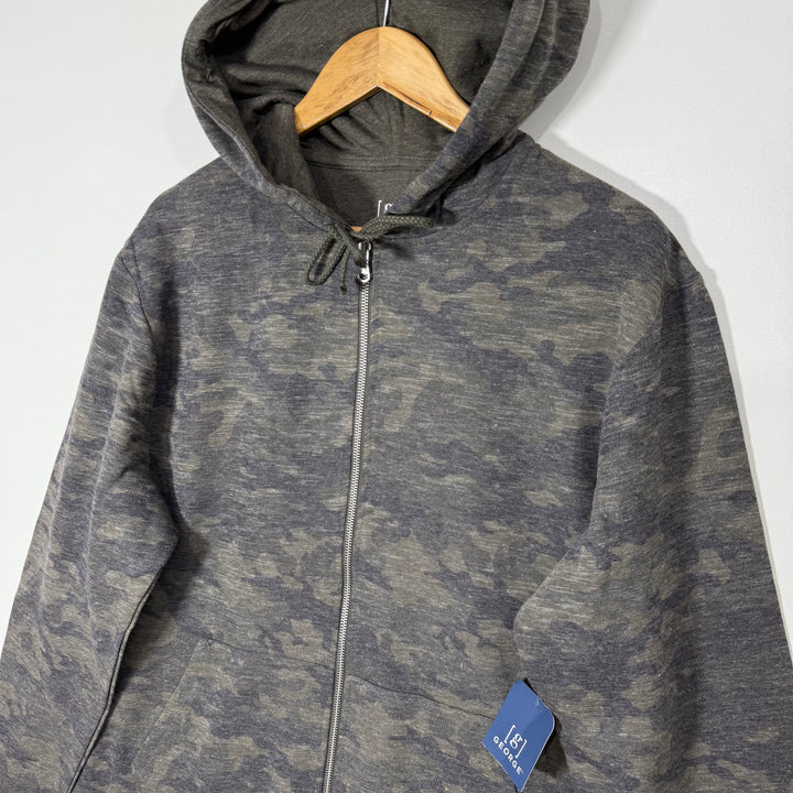GEORGE CAMOUFLAGE SWEAT HOODIE BRAND NEW INNER FLEECE