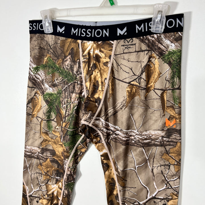 MISSION HUNTING PRINT SPORT COMPRESSION THIGHTS