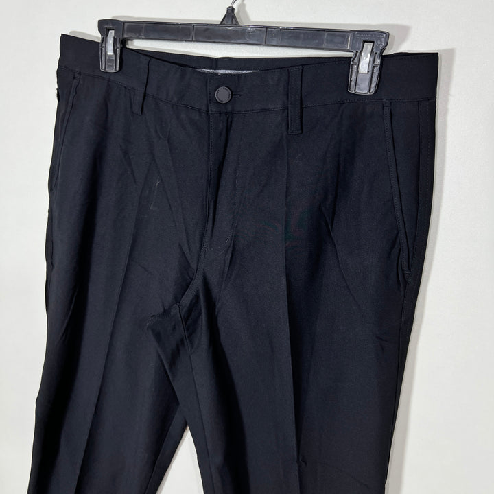 32 STRAIGHT FIT PERFORMANCE PANT WITH STRETCH BLACK COLOUR