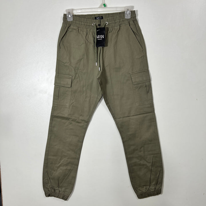 BOOHOOMAN CARGO COTTON PANT BRAND NEW WITH STRETCH