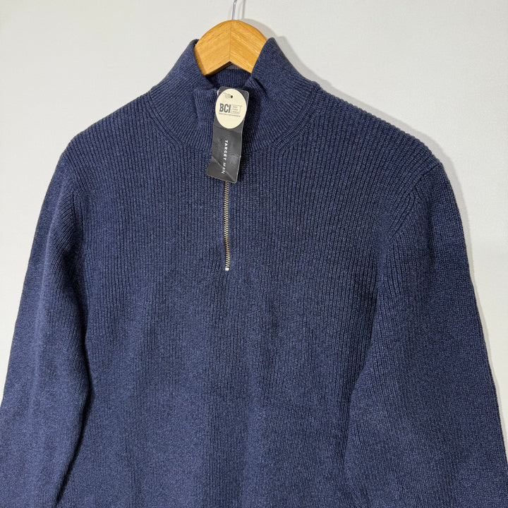 TARGET MAN HALF ZIP KNITWEAR SWEATER BRAND NEW