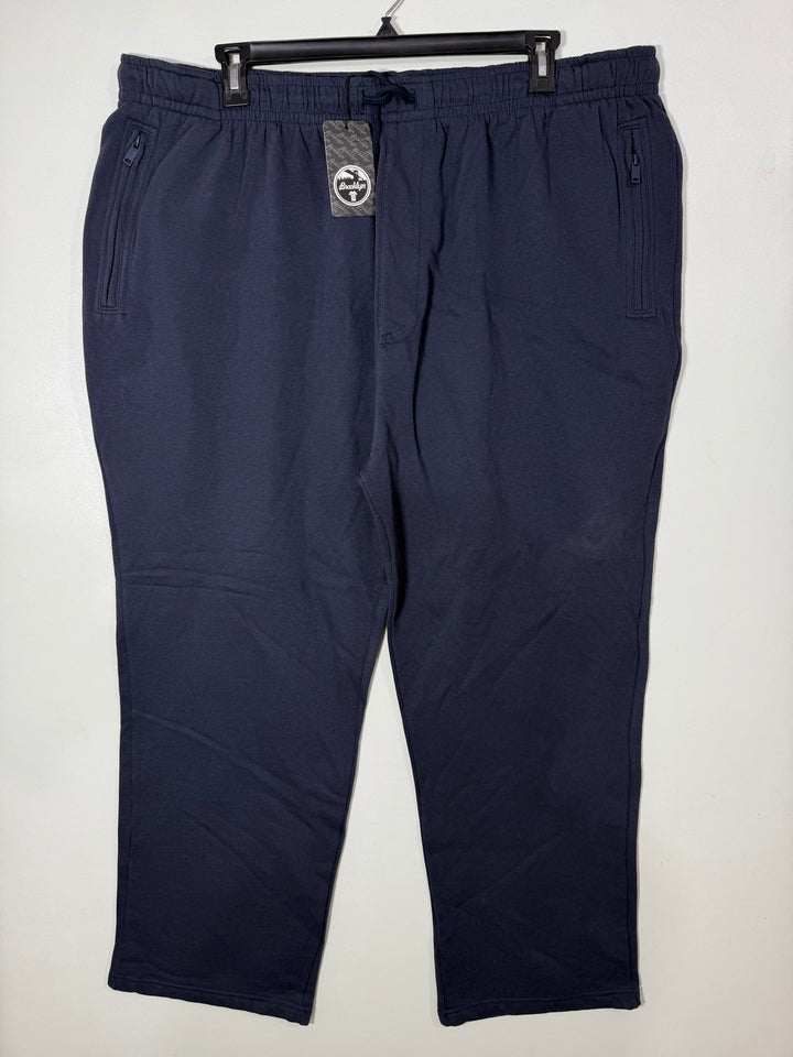BROOKLYN FLEECE TROUSER BRAND NEW WITH SIDE ZIP POCKETS WITH BACK POCKET BLUE COLOUR