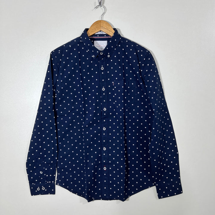 TRAVELLERS COLLECTION BUTTON DOWN CASUAL COTTONSHIRT
