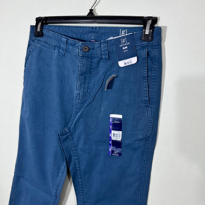 GEORGE SLIM FIT COTTON CHINO PANT BRAND NEW WITH STRETCH