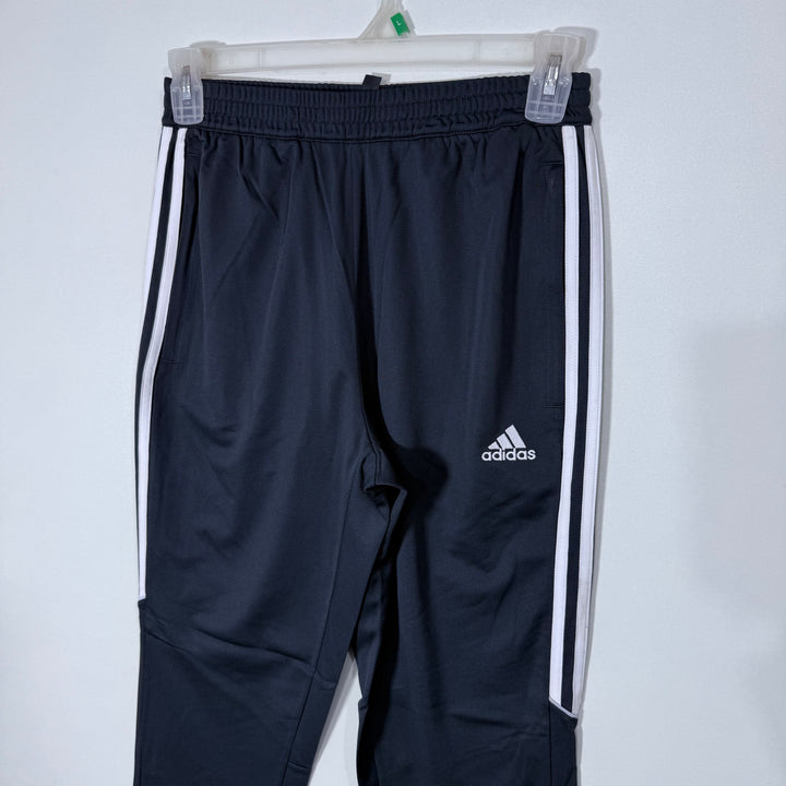 ADIDAS SKINNY FIT SPORT TROUSER WITH SIDE ZIP POCKETS DARK GREY COLOUR