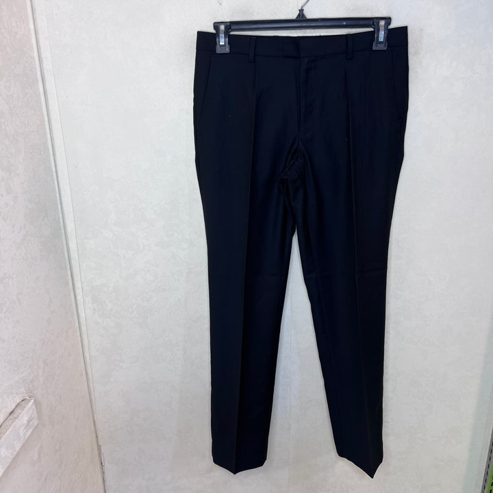 TOPMAN STRAIGHT FIT FORMAL DRESS PANT WITHOUT STRETCH