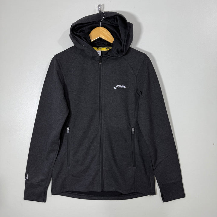 FINIS SPORT JACKET WITH HOOD GREY COLOUR