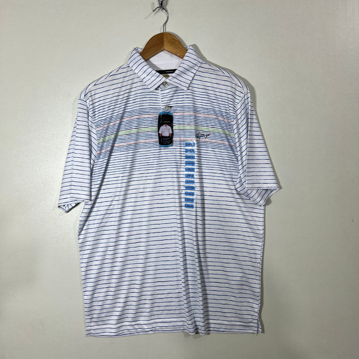 GREG NORMAN PLAY DRY SPORT POLO TSHIRT BRAND NEW