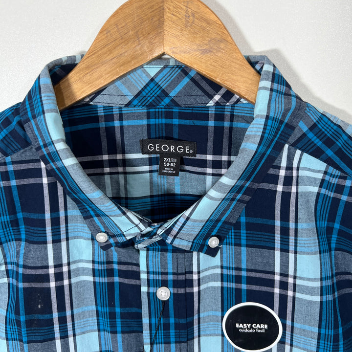 GEORGE BUTTON DOWN HALF SLEEVES SHIRT BRAND NEW