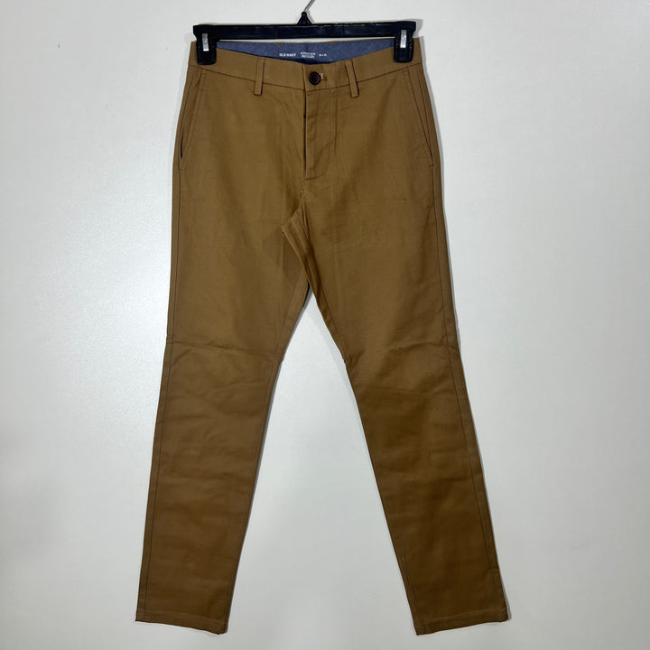OLD NAVY ULTIMATE SLIM BUILT  IN FLEX COTTON CHINO PANT WITH STRETCH