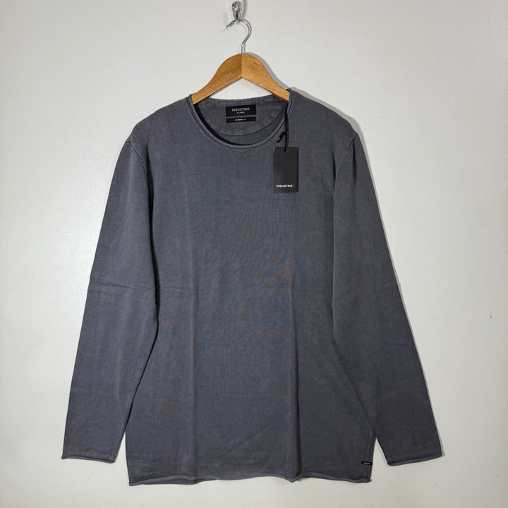 INDUSTRIE NARROW FIT LONG SLEEVES COTTON TSHIRT BRAND NEW