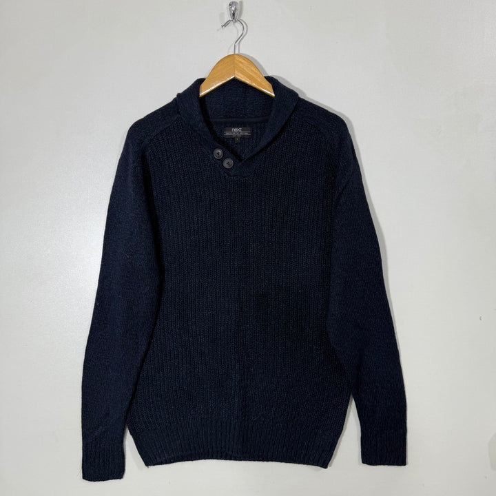 NEXT SHAWL COLLAR KNITWEAR SWEATER