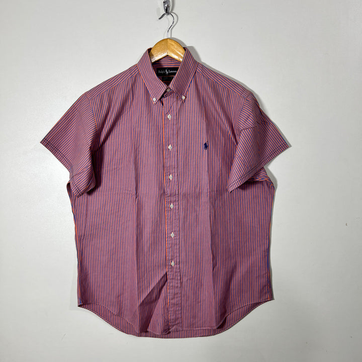 RALPH LAUREN POLO BUTTON DOWN HALF SLEEVES SHIRT