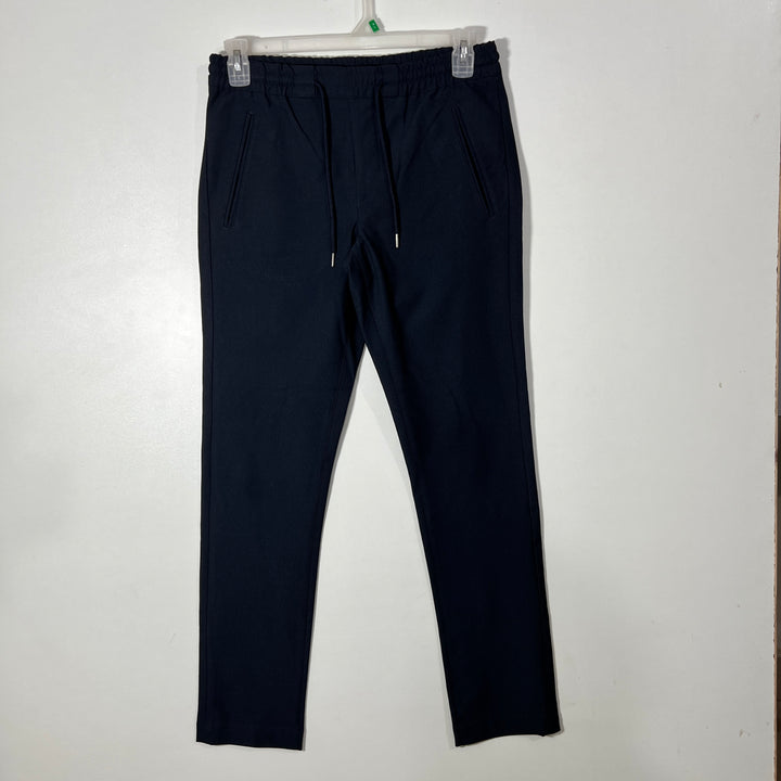 TED BAKER LONDON COTTON TROUSER WITH STRETCH DARK GREY