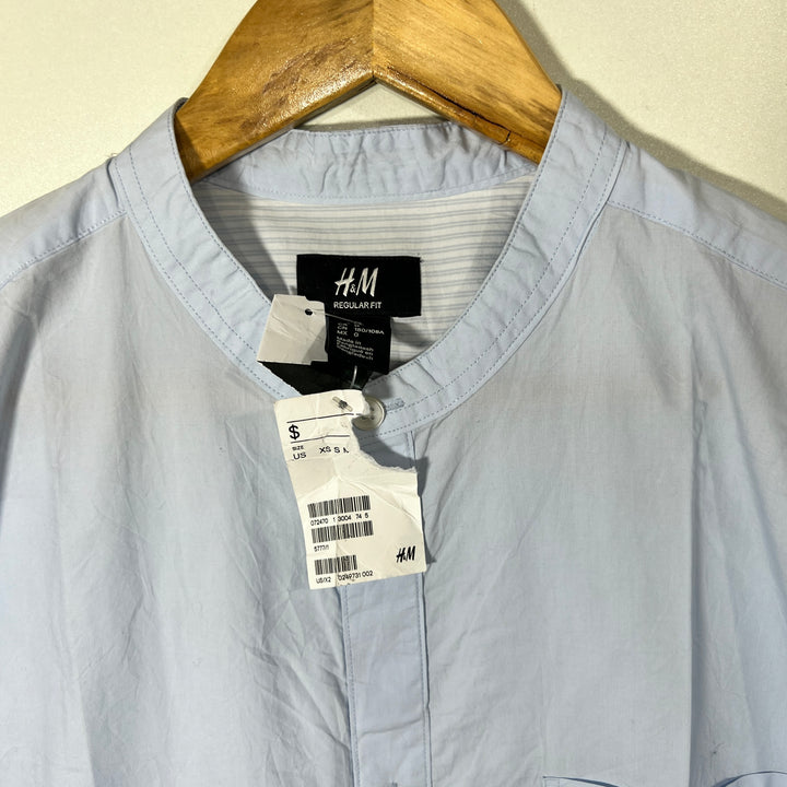 H&M REGULAR FIT BEN COLLAR SHIRT BRAND NEW