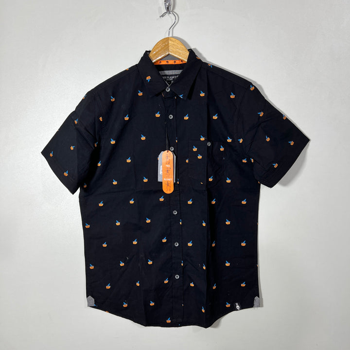 FREE PLANET HALF SLEEVES SHIRT BRAND NEW