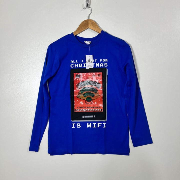 GEORGE LONG SLEEVES COTTON TSHIRT BRAND NEW