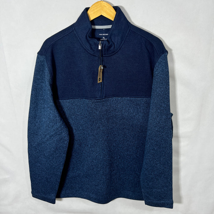 VAN HEUSEN REGULAR FIT FLEECE PULLOVER