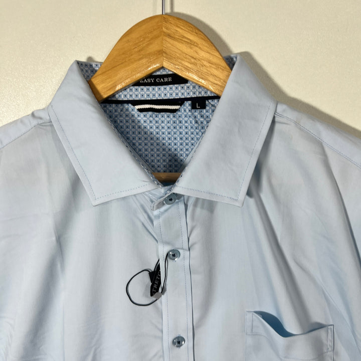 EASY CARE NON IRON PERFORMANCE SHIRT WITH STRETCH