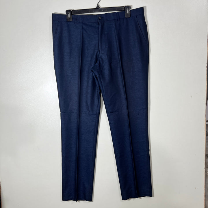 TAYLOR & WRIGHT SLIM FIT DRESS PANT BLUE COLOUR