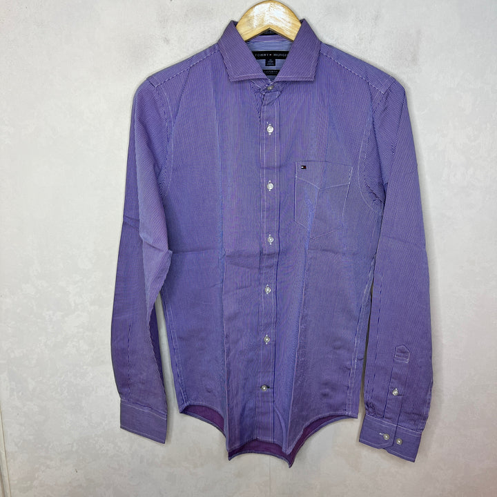 TOMMY HILFIGER CUSTOM FIT FORMAL COTTON SHIRT