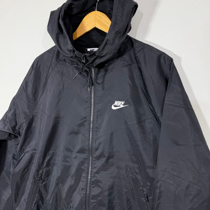 NIKE DRI FIT PARACHUTE SPORT JACKET WITH HOOD