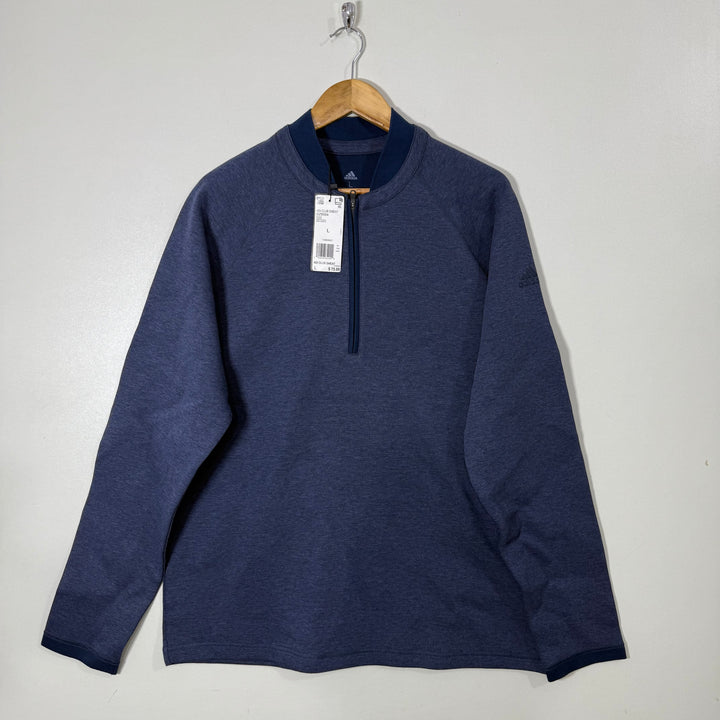 ADIDAS BEN COLLAR HALF ZIP SWEAT PULLOVER BRAND NEW