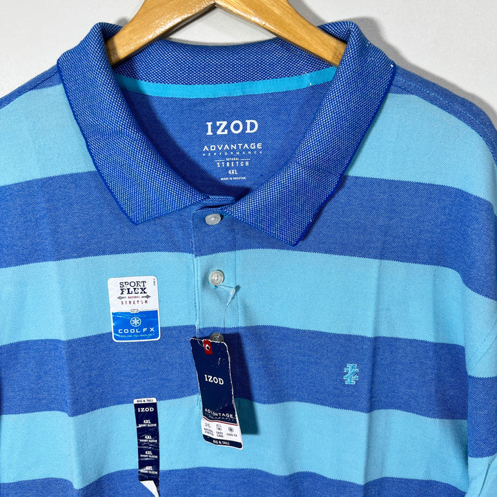 IZOD NATURAL STRETCH EASY CARE COOL FLEX COTTON POLO TSHIRT BRAND NEW