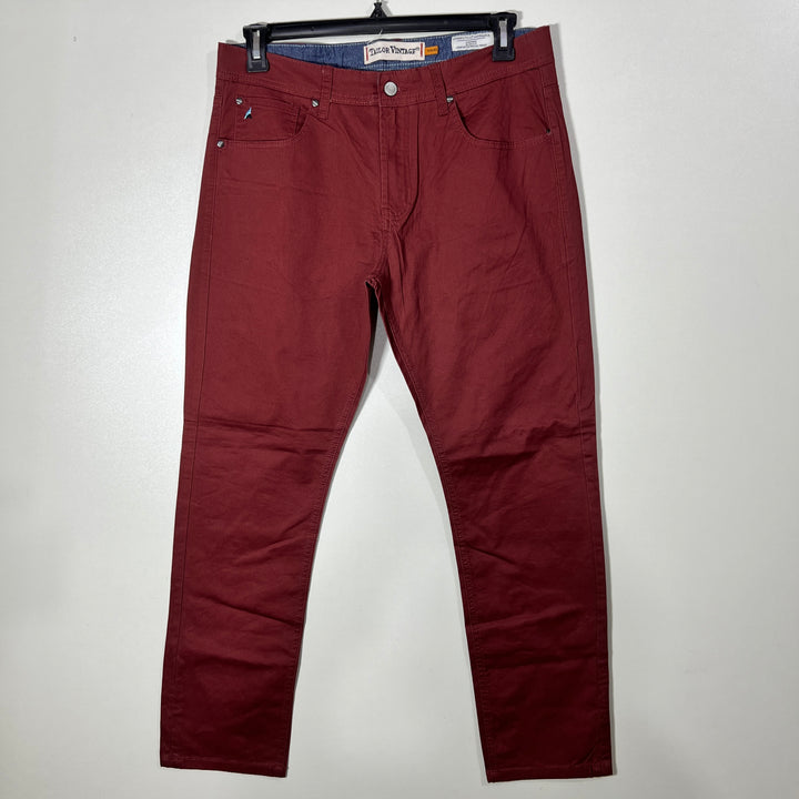 TAILOR VINTAGE SLIM FIT COTTON PANT WITH STRETCH