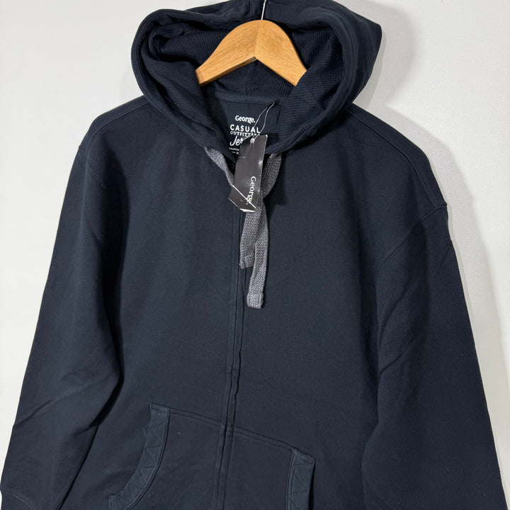 GEORGE SWEAT JACKET BRAND NEW INNER FLEECE WITH HOOD