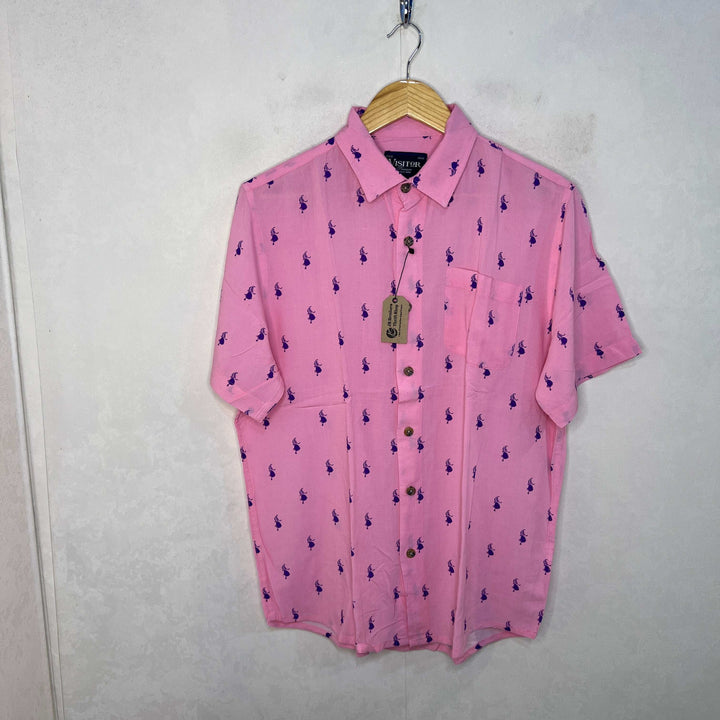 VISITOR HALF SLEEVES HAWAI SHIRT - JS BROTHERS 