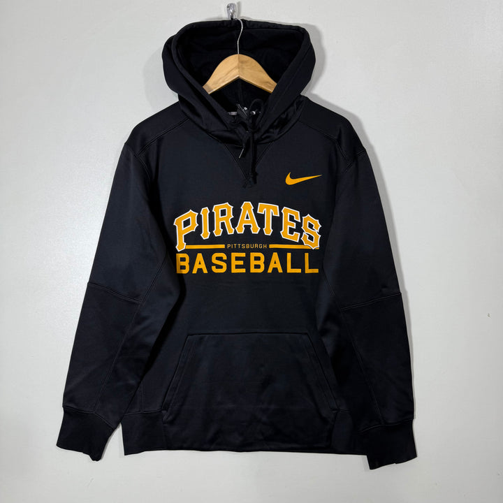 NIKE DRI FIT BASEBALL SPORT HOODIE INNER FLEECE