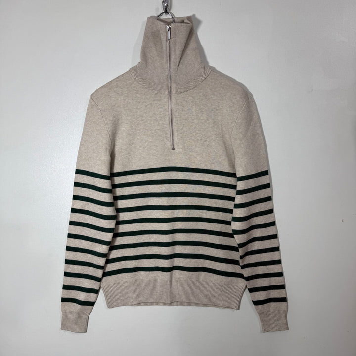 KIABI HALF ZIP ACRYLIC SWEATER PULLOVER