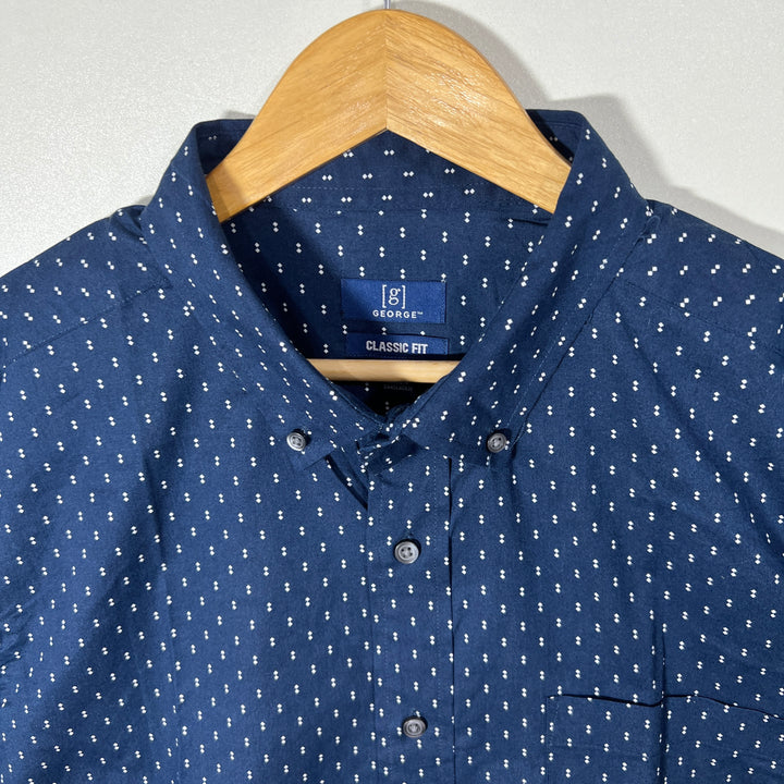GEORGE BUTTON DOWN COTTON SHIRT