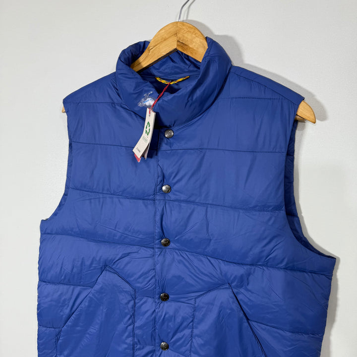 EL GANSO DUCK DOWN SLEEVES LESS PUFFER JACKET BRAND NEW