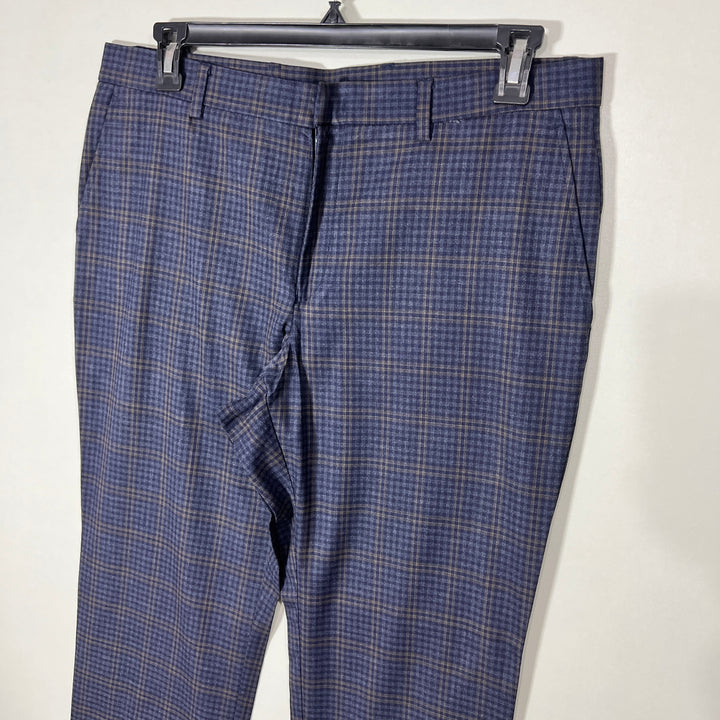 TOMMY HILFIGER CHECKERED DRESS PANT WITH STRETCH