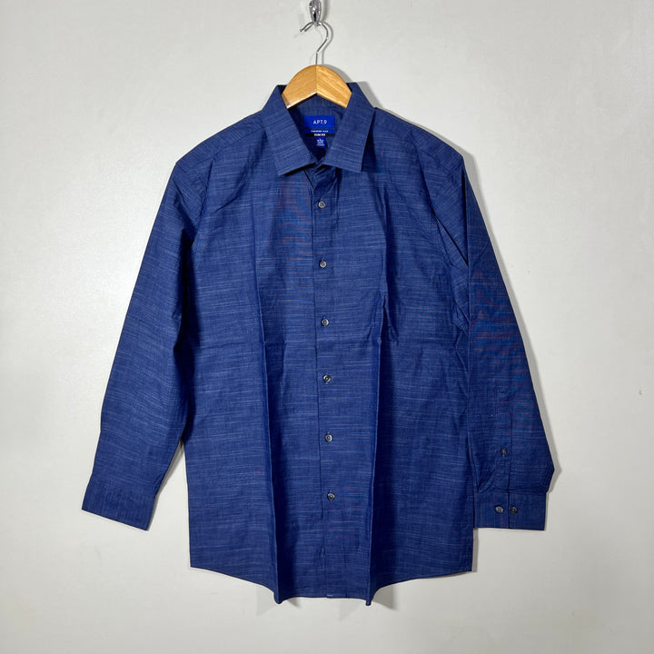 APT.9 SLIM FIT PREMIER FLEX SHIRT