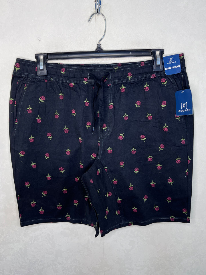 GEORGE PRINTED COTTON SHORT BRAND NEW